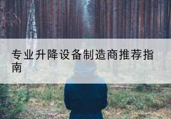 新宁电动剪叉升降平台厂家-专业升降设备制造商推荐指南